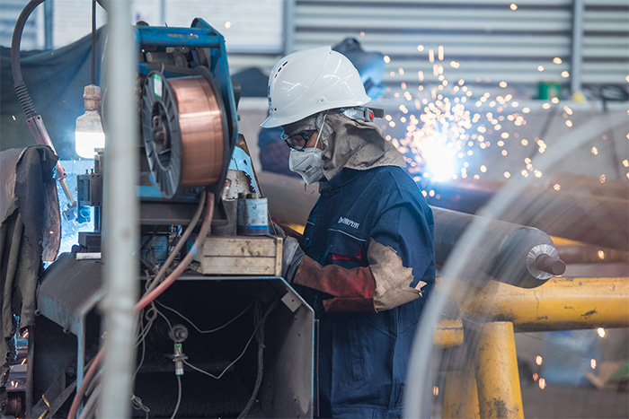 阿勒泰网架焊接车间